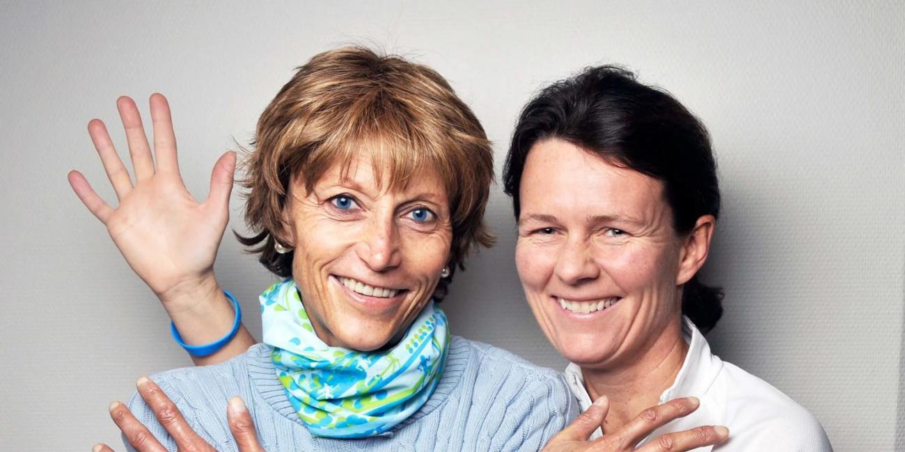 Grete Waitz og Helle Aaanesen