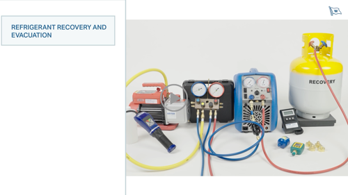 Unitor refrigerant recovery